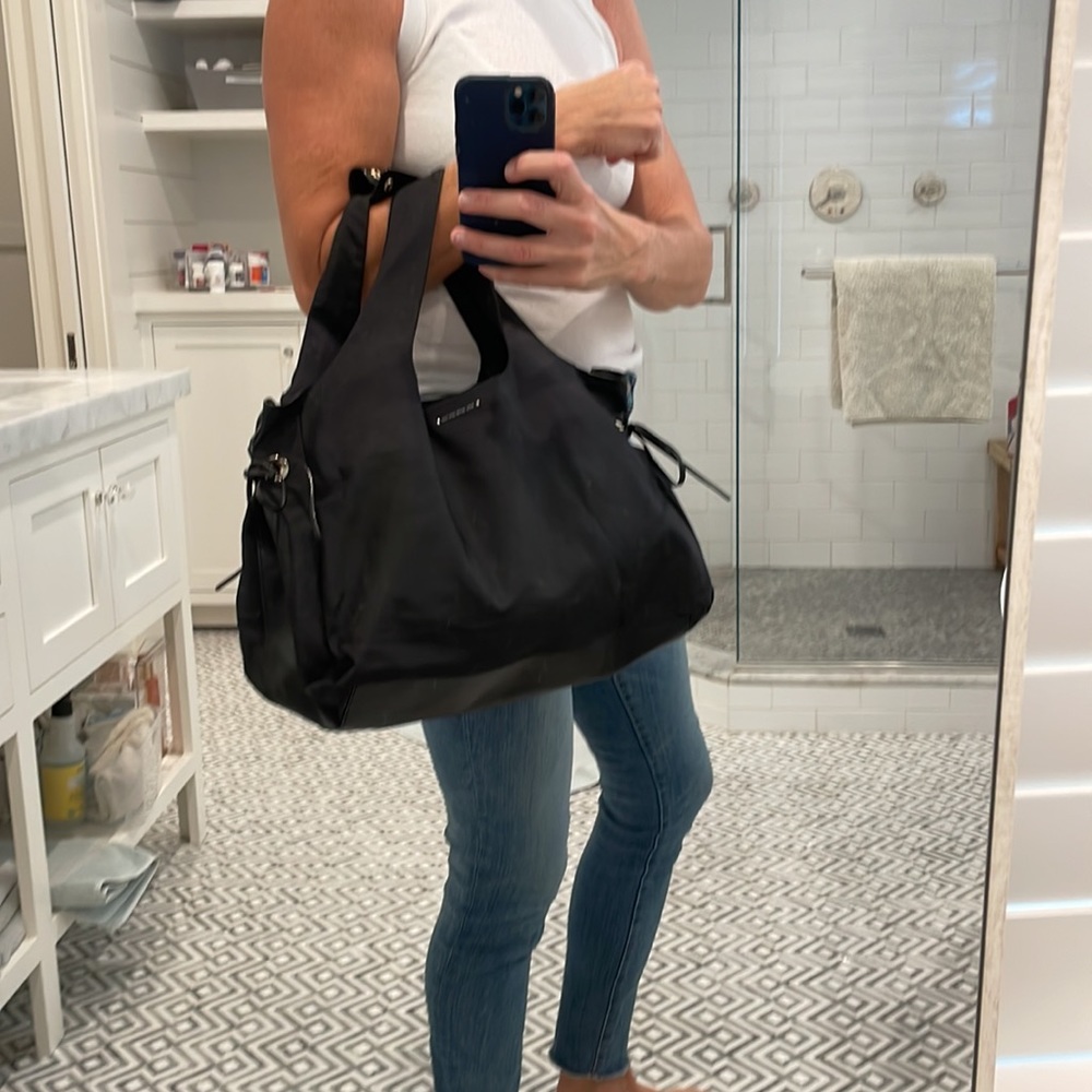 Kate Spade nylon and leather bag